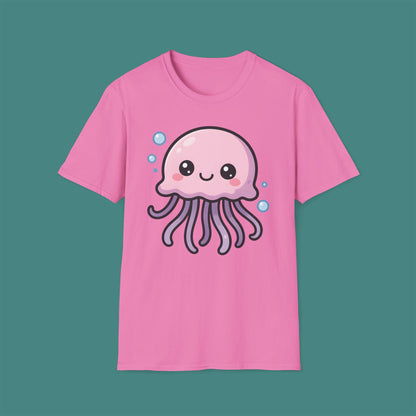 Cartoon Cute Jellyfish Unisex T-Shirt