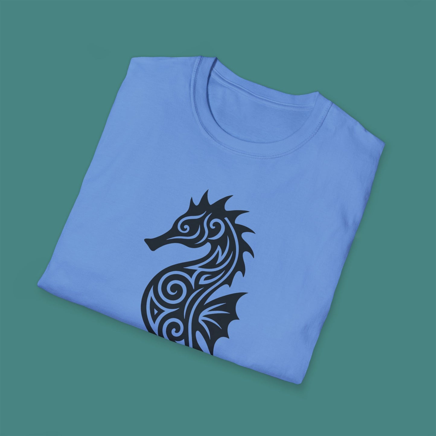 Tribal Tattoo Seahorse Unisex T-Shirt