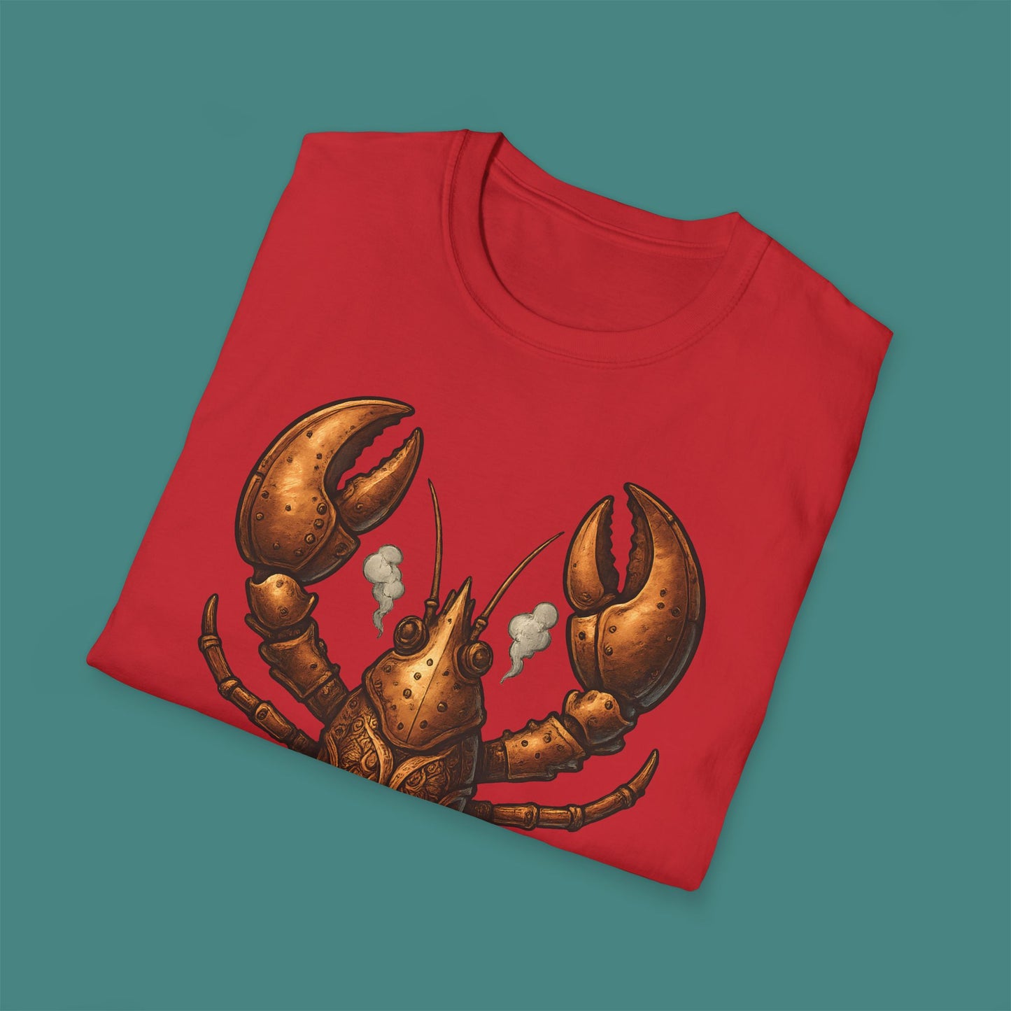 Steampunk Mechanical Lobster Unisex T-Shirt