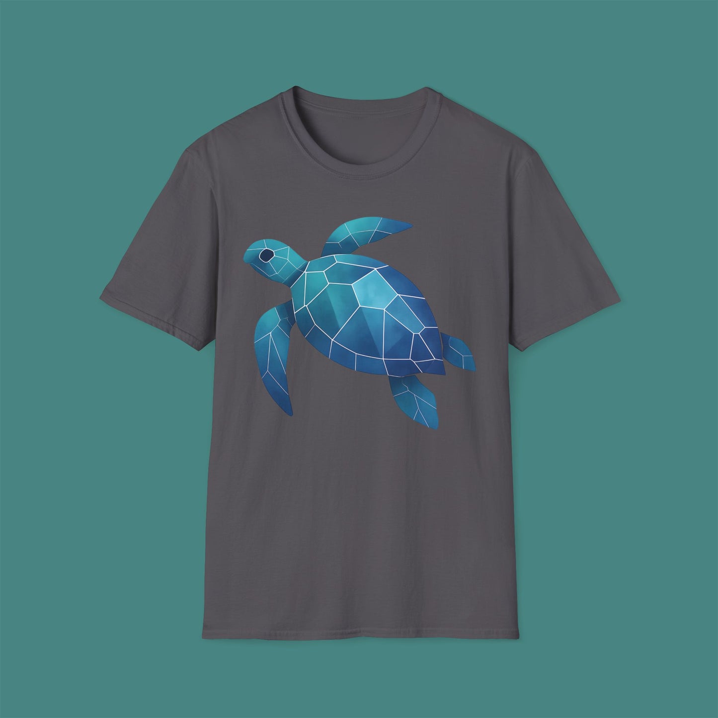 Geometric Polygon Turtle Unisex T-Shirt