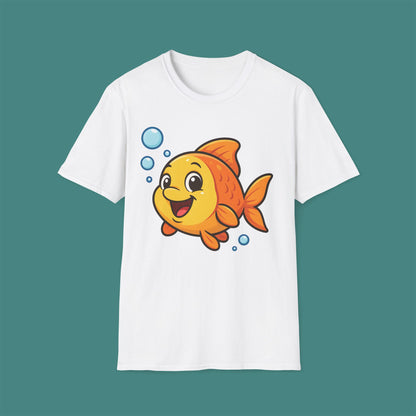 Cartoon Cute Fish Unisex T-Shirt