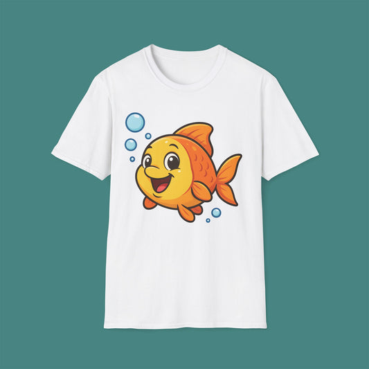 Cartoon Cute Fish Unisex T-Shirt