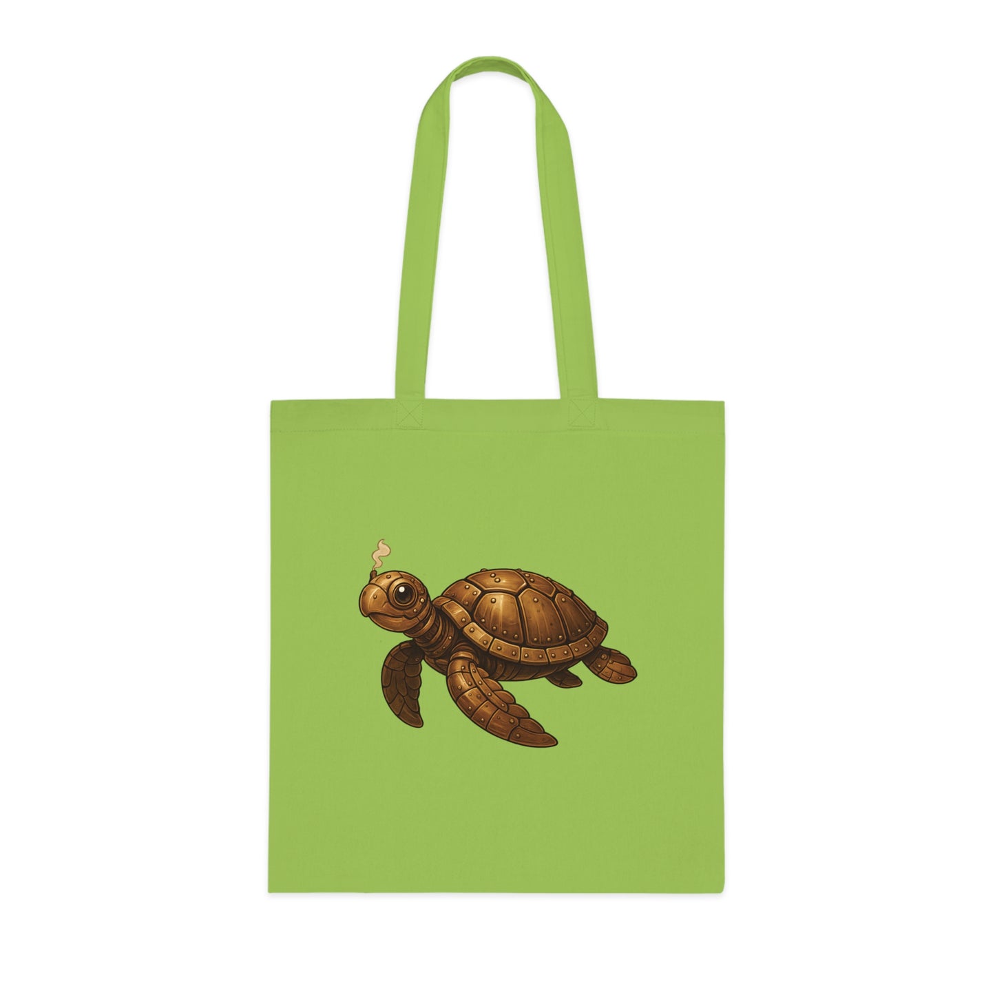 Steampunk Mechanical Turtle Tote Bag