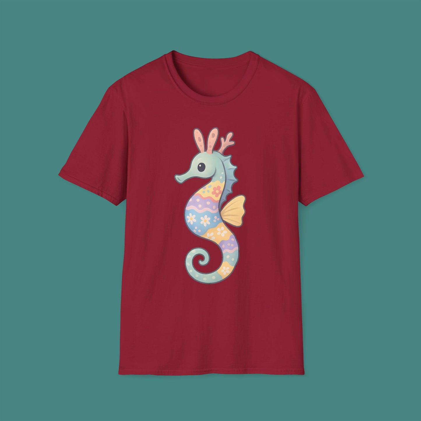 Easter Seahorse Unisex T-Shirt