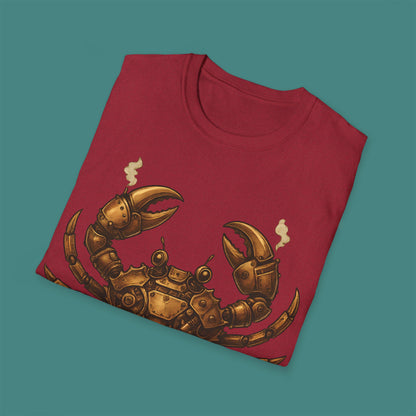 Steampunk Mechanical Crab Unisex T-Shirt