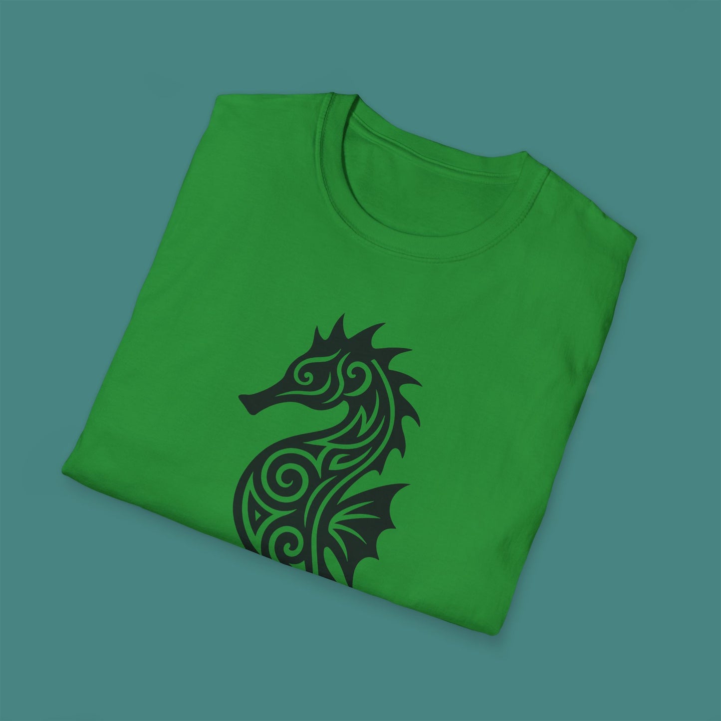 Tribal Tattoo Seahorse Unisex T-Shirt