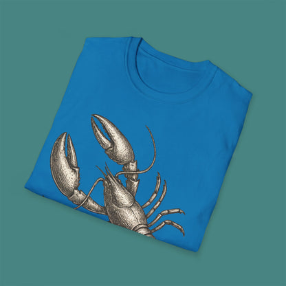 Vintage Etching Lobster Unisex T-Shirt