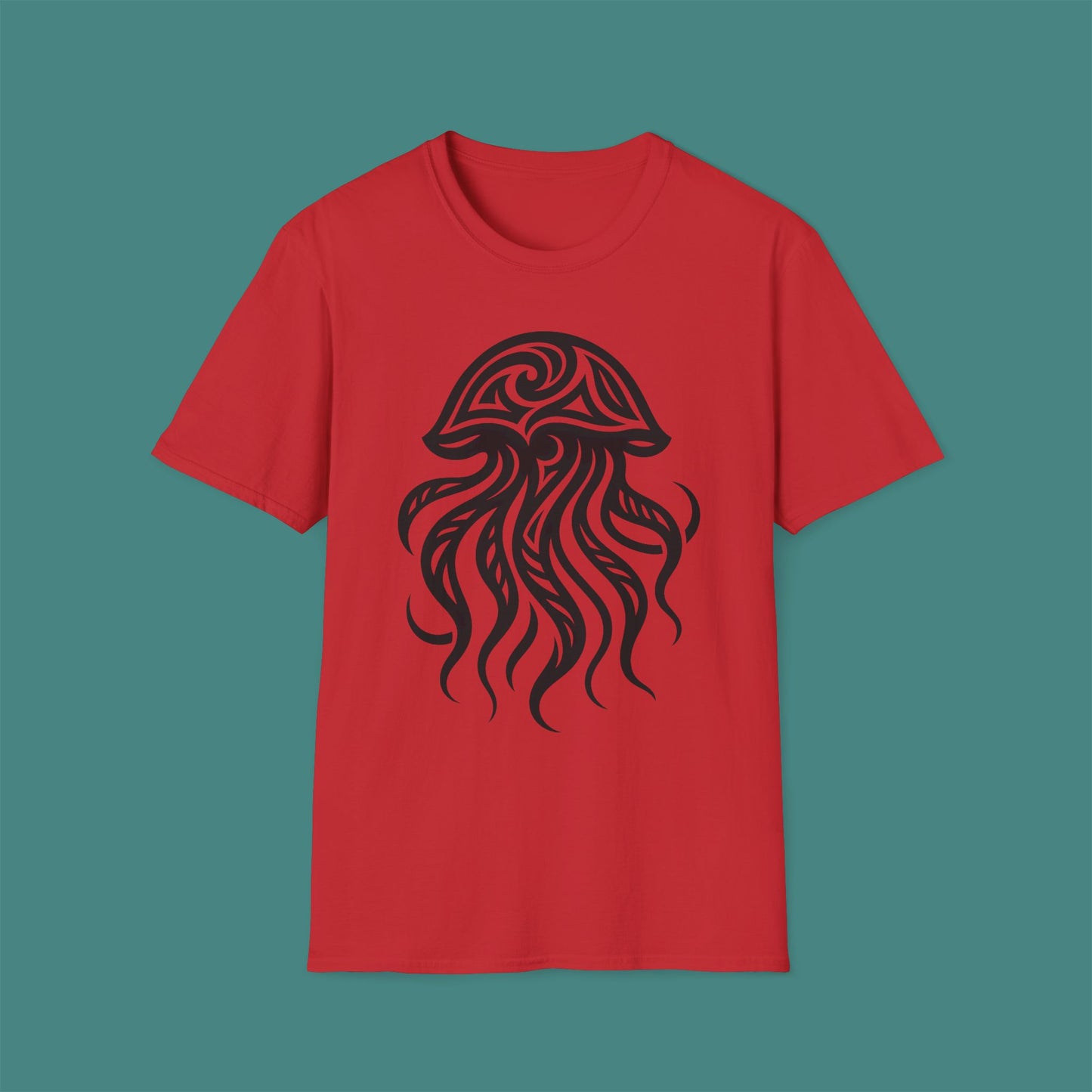Tribal Tattoo Jellyfish Unisex T-Shirt