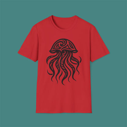 Tribal Tattoo Jellyfish Unisex T-Shirt