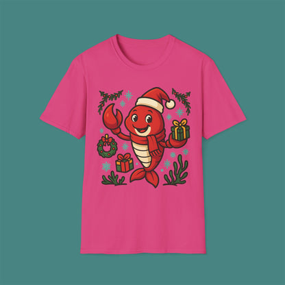 Christmas Lobster Unisex T-Shirt