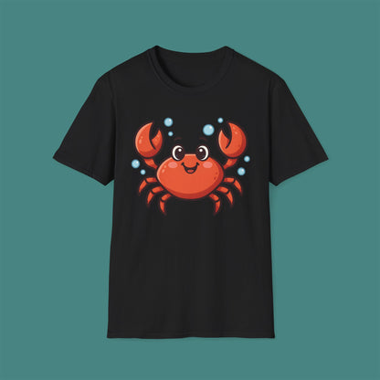 Cartoon Cute Crab Unisex T-Shirt