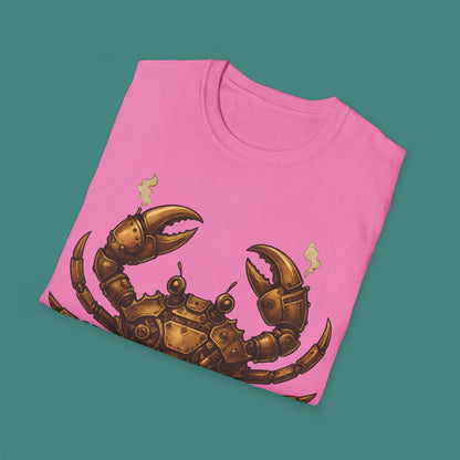 Steampunk Mechanical Crab Unisex T-Shirt