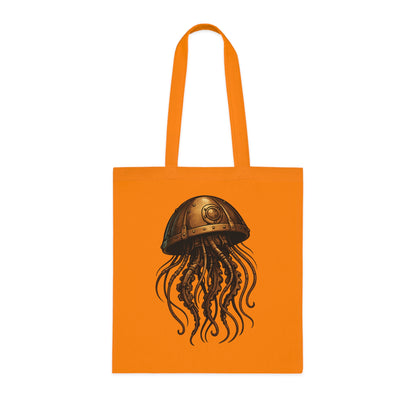 Steampunk Mechanical Jellyfish Tote Bag
