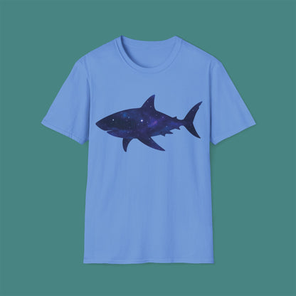 Cosmic Galaxy Shark Unisex T-Shirt