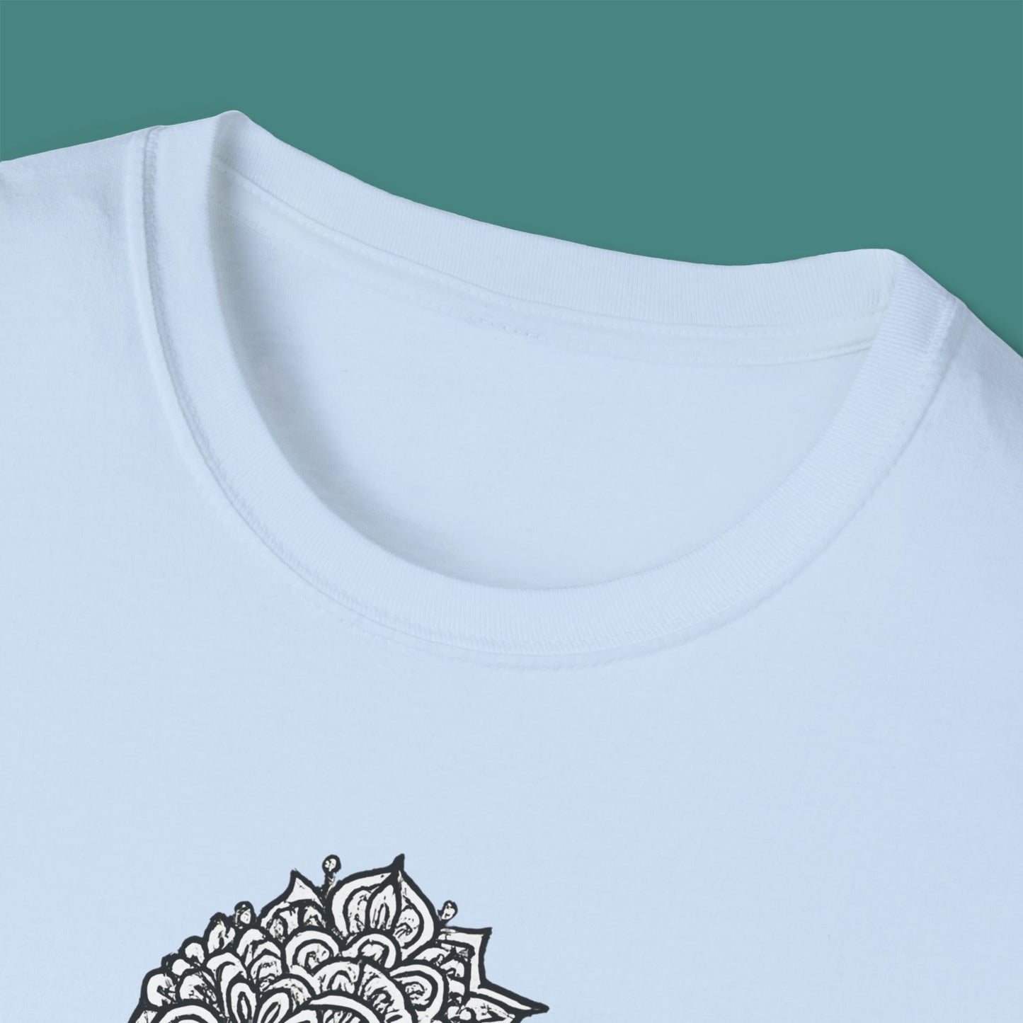 Intricate Mandala Seahorse Unisex T-Shirt