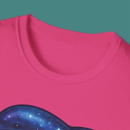 Cosmic Galaxy Dolphin Unisex T-Shirt