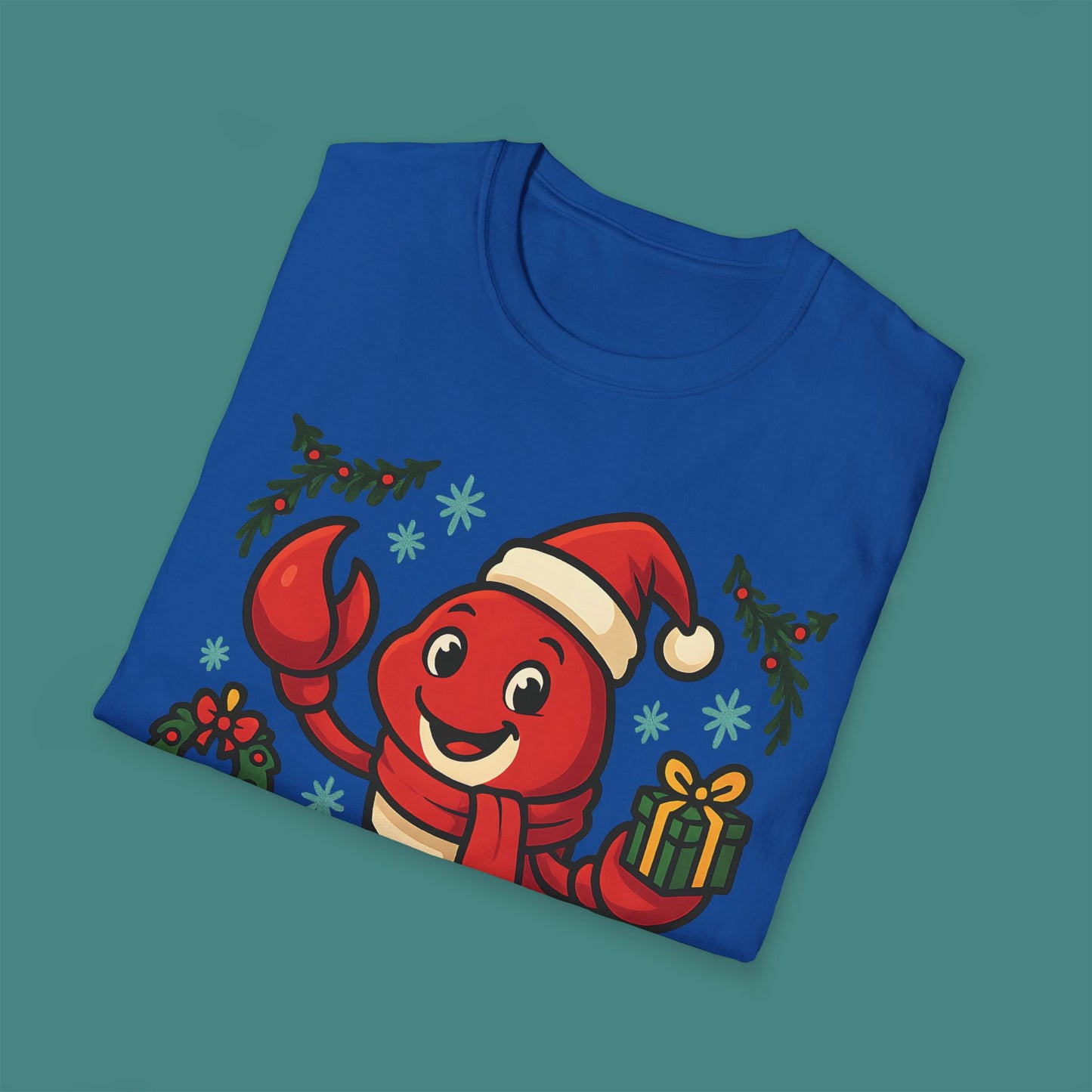 Christmas Lobster Unisex T-Shirt