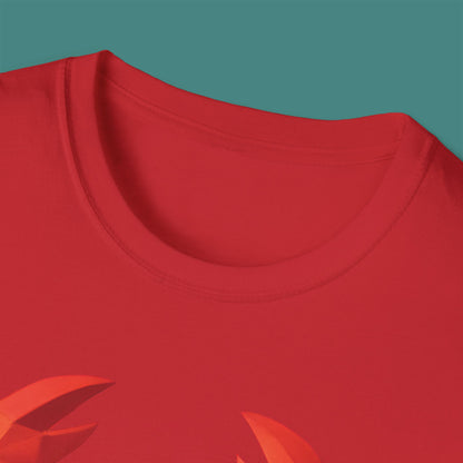 Geometric Polygon Crab Unisex T-Shirt