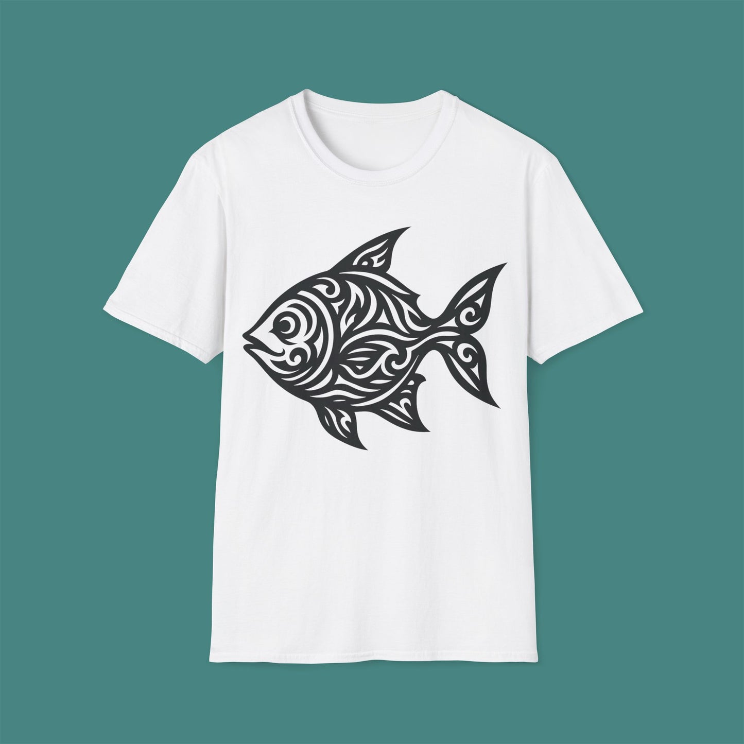 Tribal Tattoo Fish Unisex T-Shirt