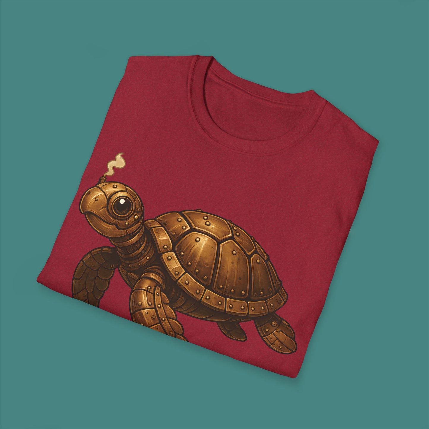 Steampunk Mechanical Turtle Unisex T-Shirt