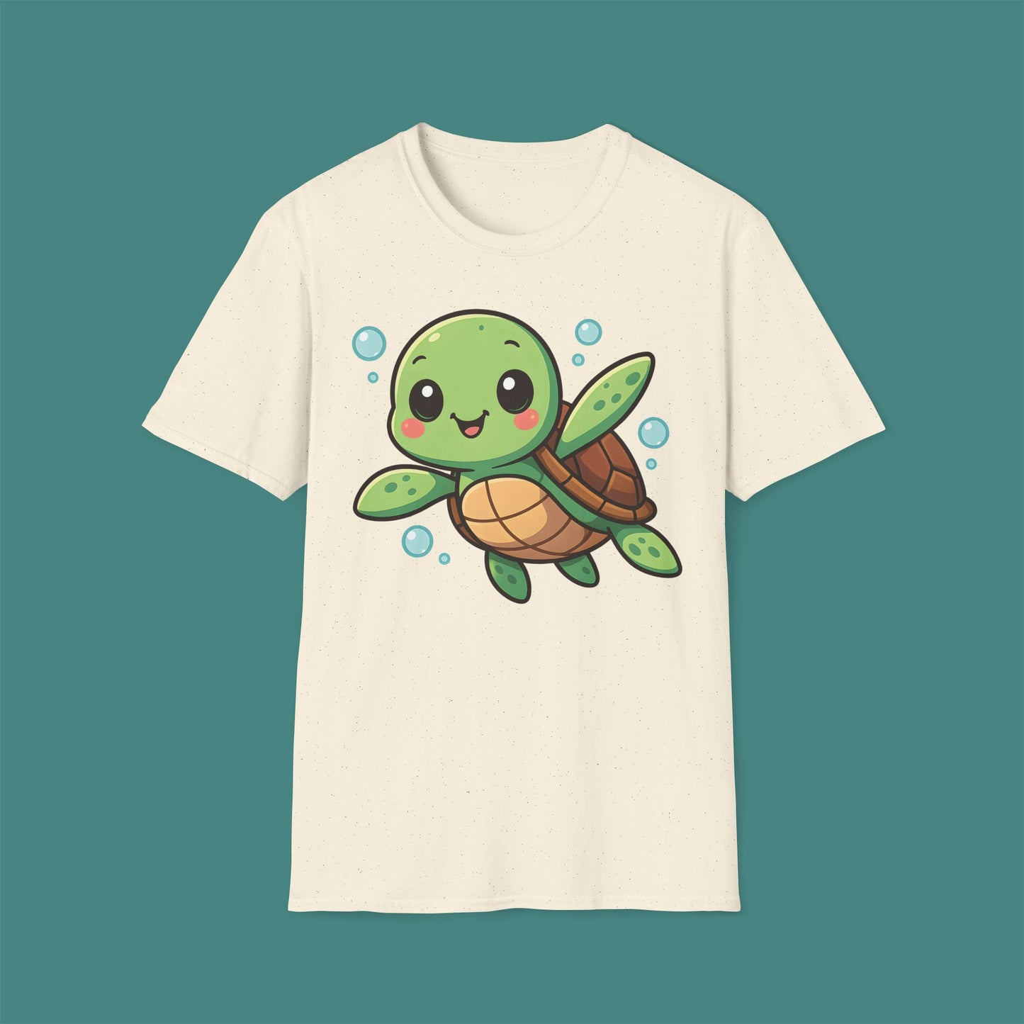 Cartoon Cute Turtle Unisex T-Shirt