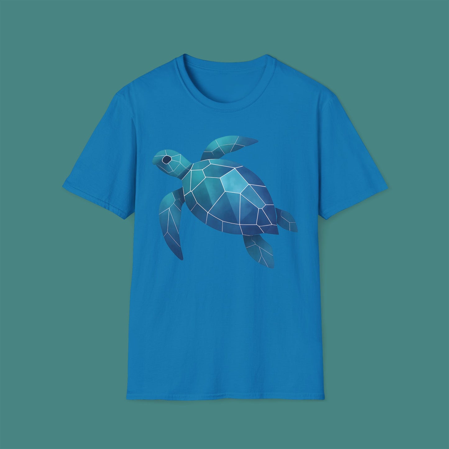Geometric Polygon Turtle Unisex T-Shirt