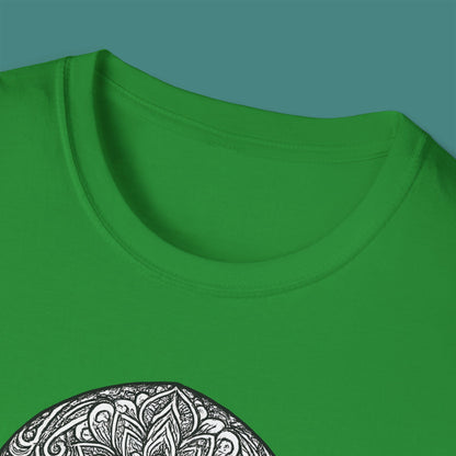Intricate Mandala Jellyfish Unisex T-Shirt