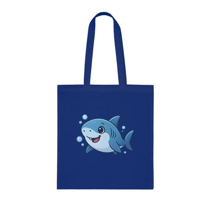 Cartoon Cute Shark Tote Bag