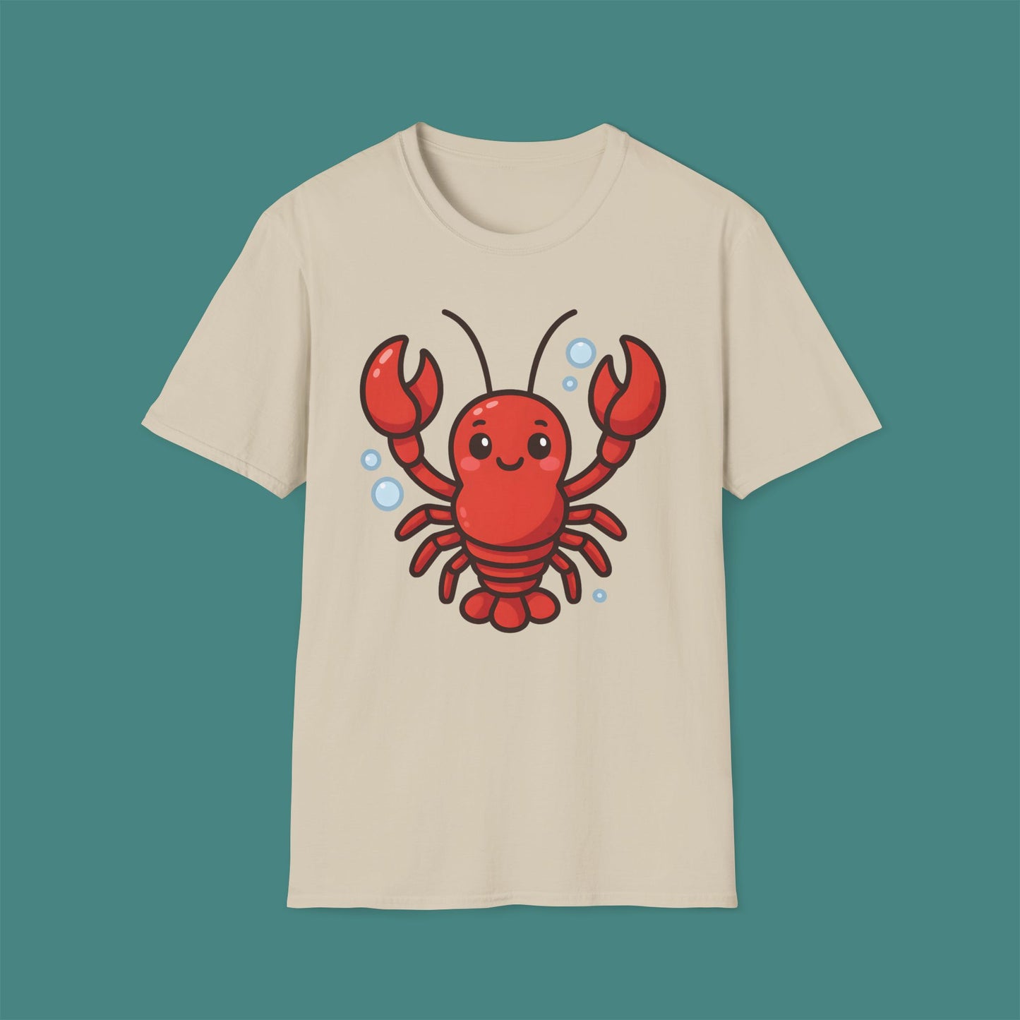 Cartoon Cute Lobster Unisex T-Shirt