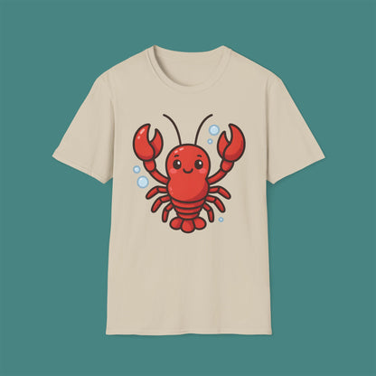 Cartoon Cute Lobster Unisex T-Shirt