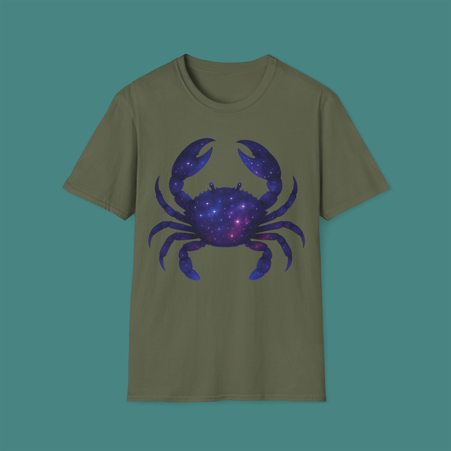 Cosmic Galaxy Crab Unisex T-Shirt