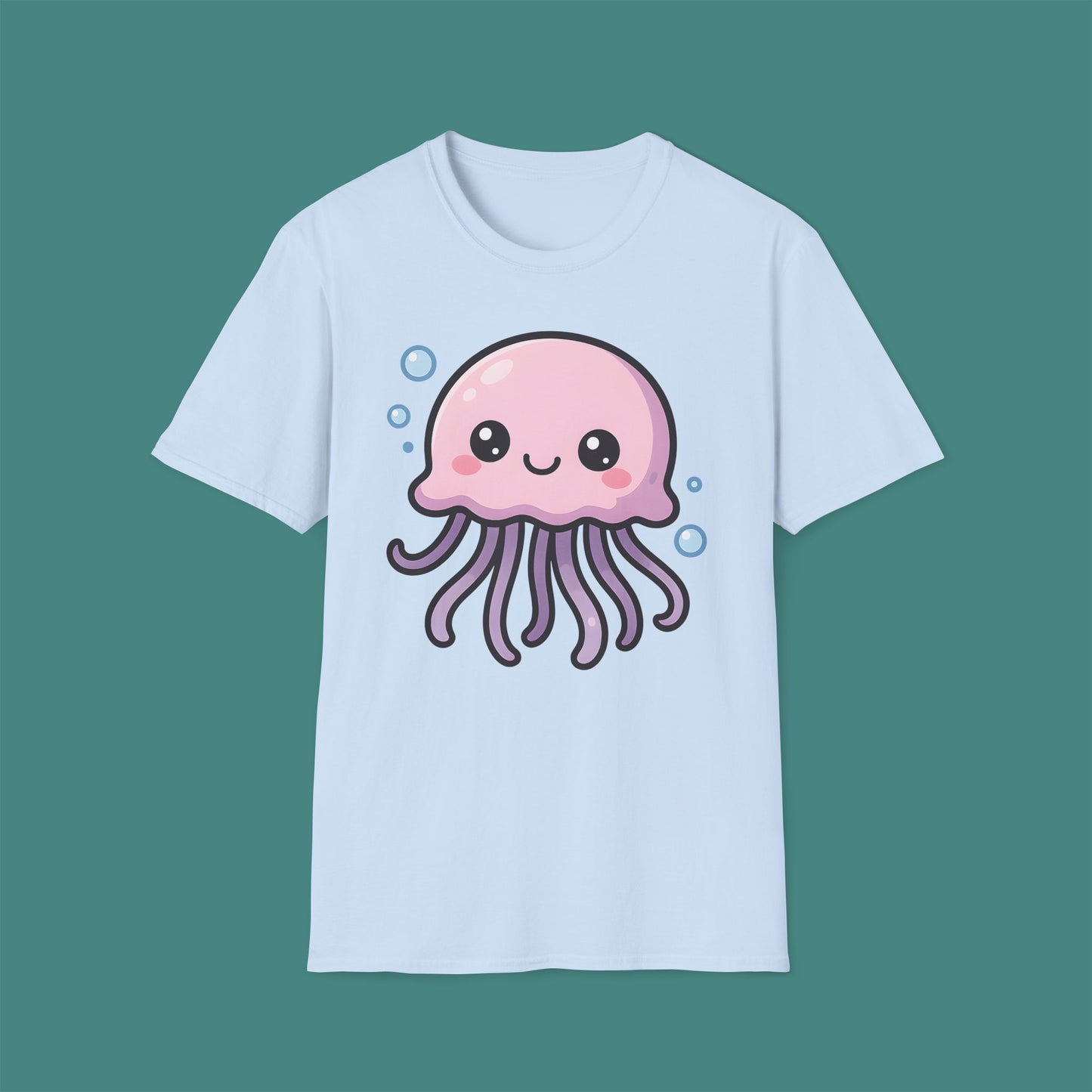 Cartoon Cute Jellyfish Unisex T-Shirt