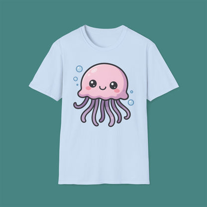 Cartoon Cute Jellyfish Unisex T-Shirt