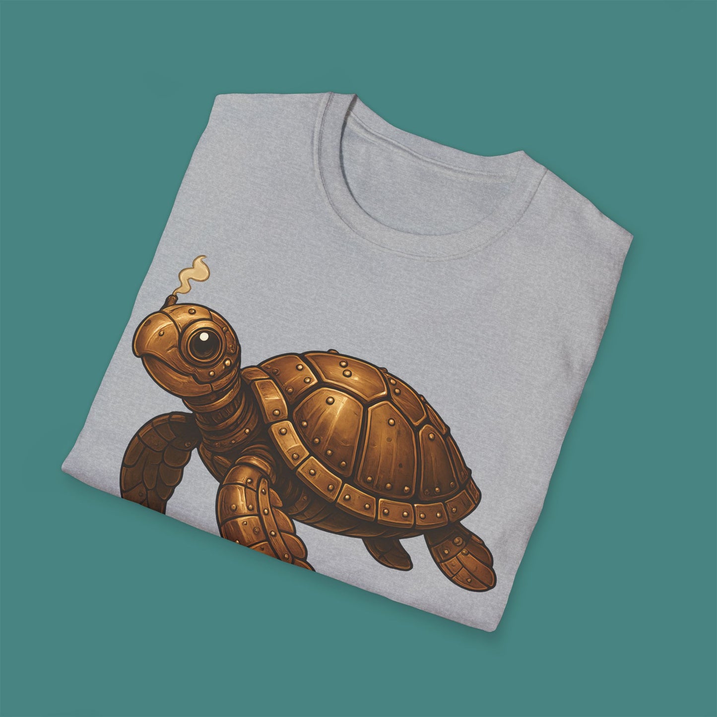 Steampunk Mechanical Turtle Unisex T-Shirt