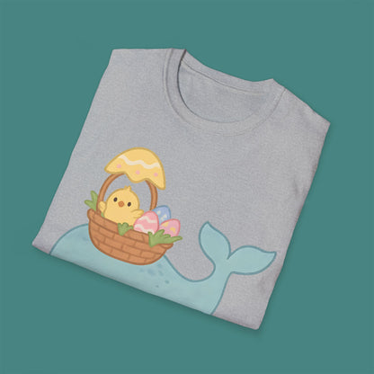 Easter Whale Unisex T-Shirt