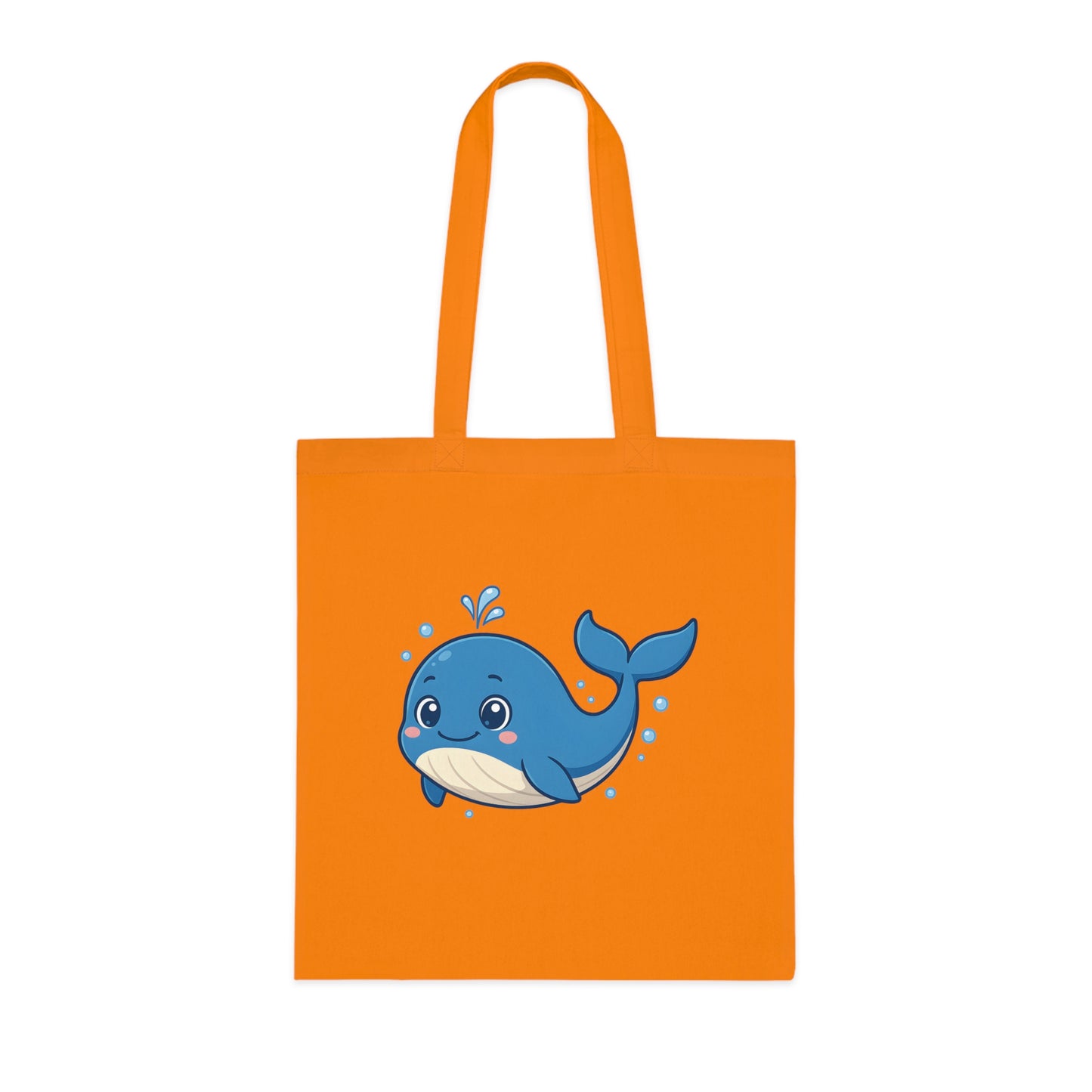 Cartoon Cute Whale Tote Bag