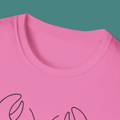 Minimalist Line Art Lobster Unisex T-Shirt