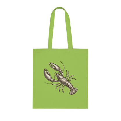 Vintage Etching Lobster Tote Bag