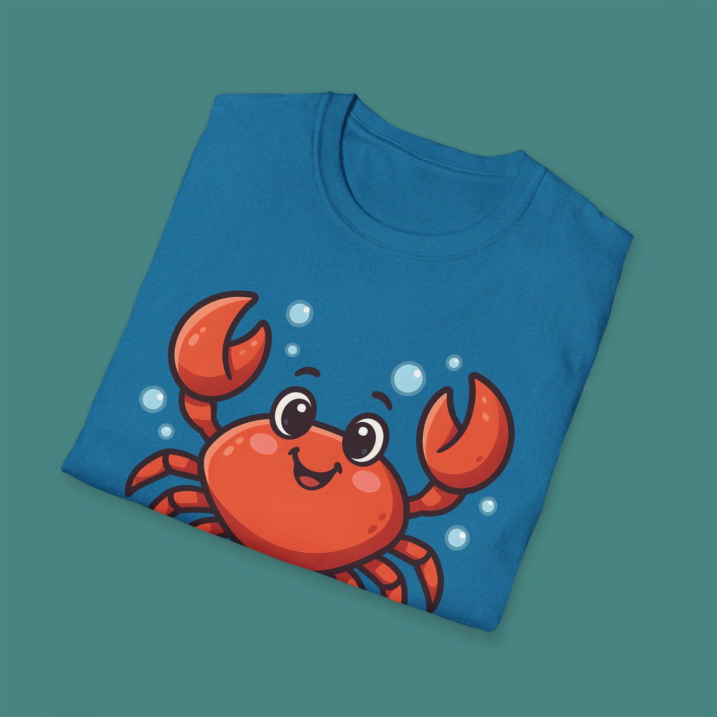 Cartoon Cute Crab Unisex T-Shirt