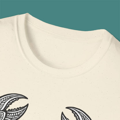 Intricate Mandala Crab Unisex T-Shirt