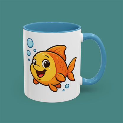 Cartoon Cute Fish Mug
