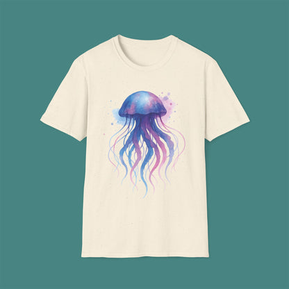 Watercolor Splash Jellyfish Unisex T-Shirt