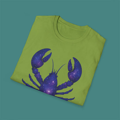 Cosmic Galaxy Lobster Unisex T-Shirt