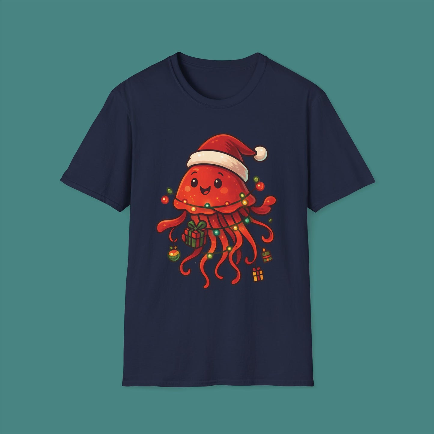 Christmas Jellyfish Unisex T-Shirt