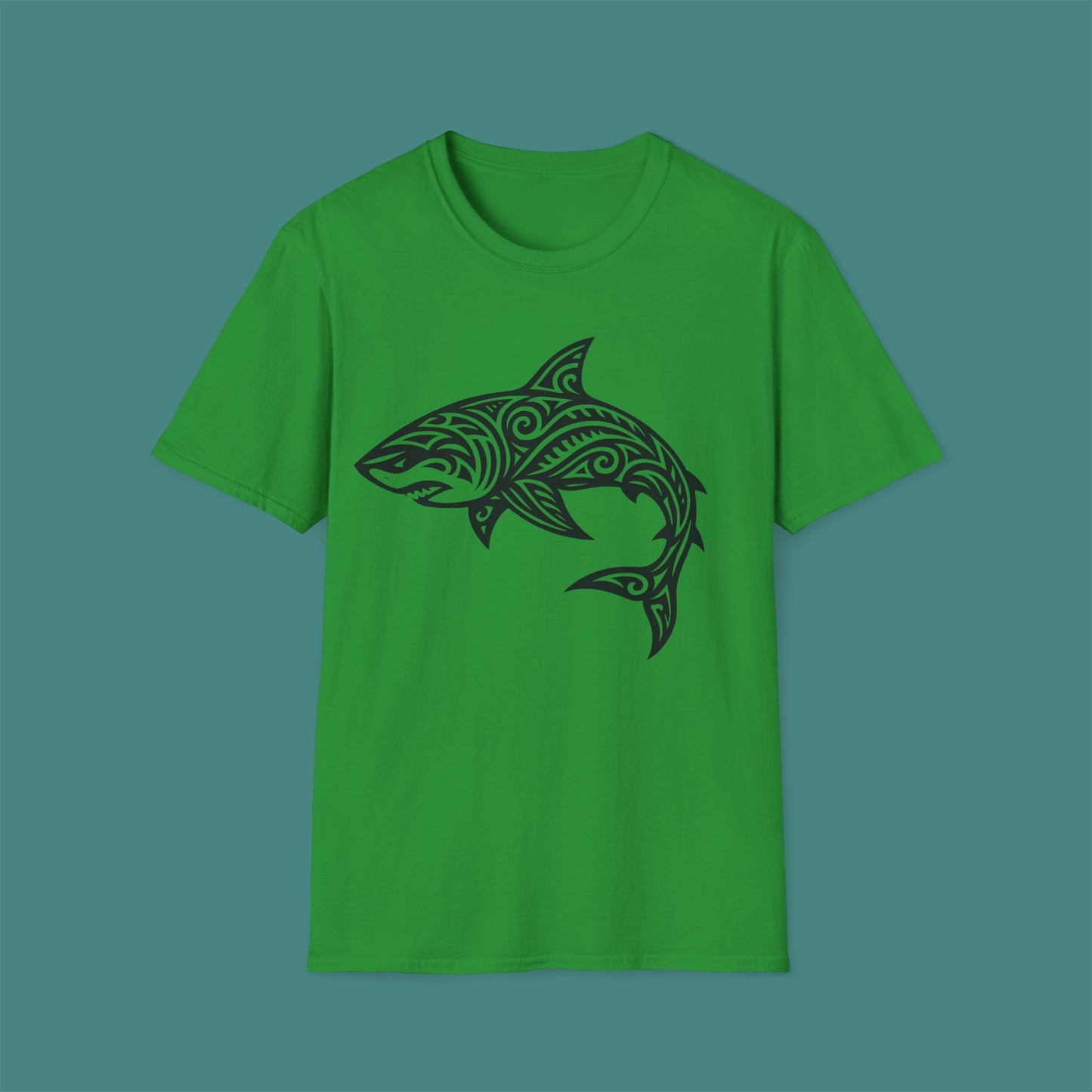 Tribal Tattoo Shark Unisex T-Shirt