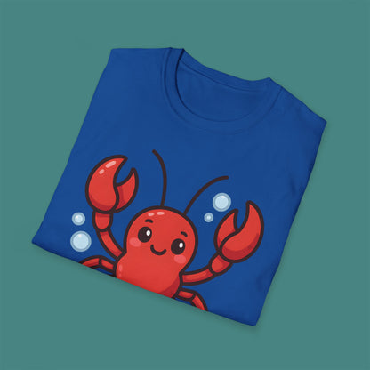Cartoon Cute Lobster Unisex T-Shirt