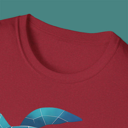 Geometric Polygon Turtle Unisex T-Shirt
