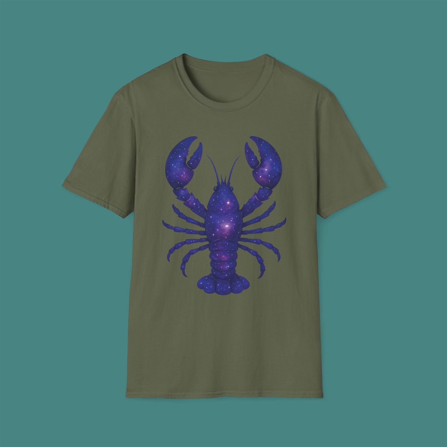Cosmic Galaxy Lobster Unisex T-Shirt