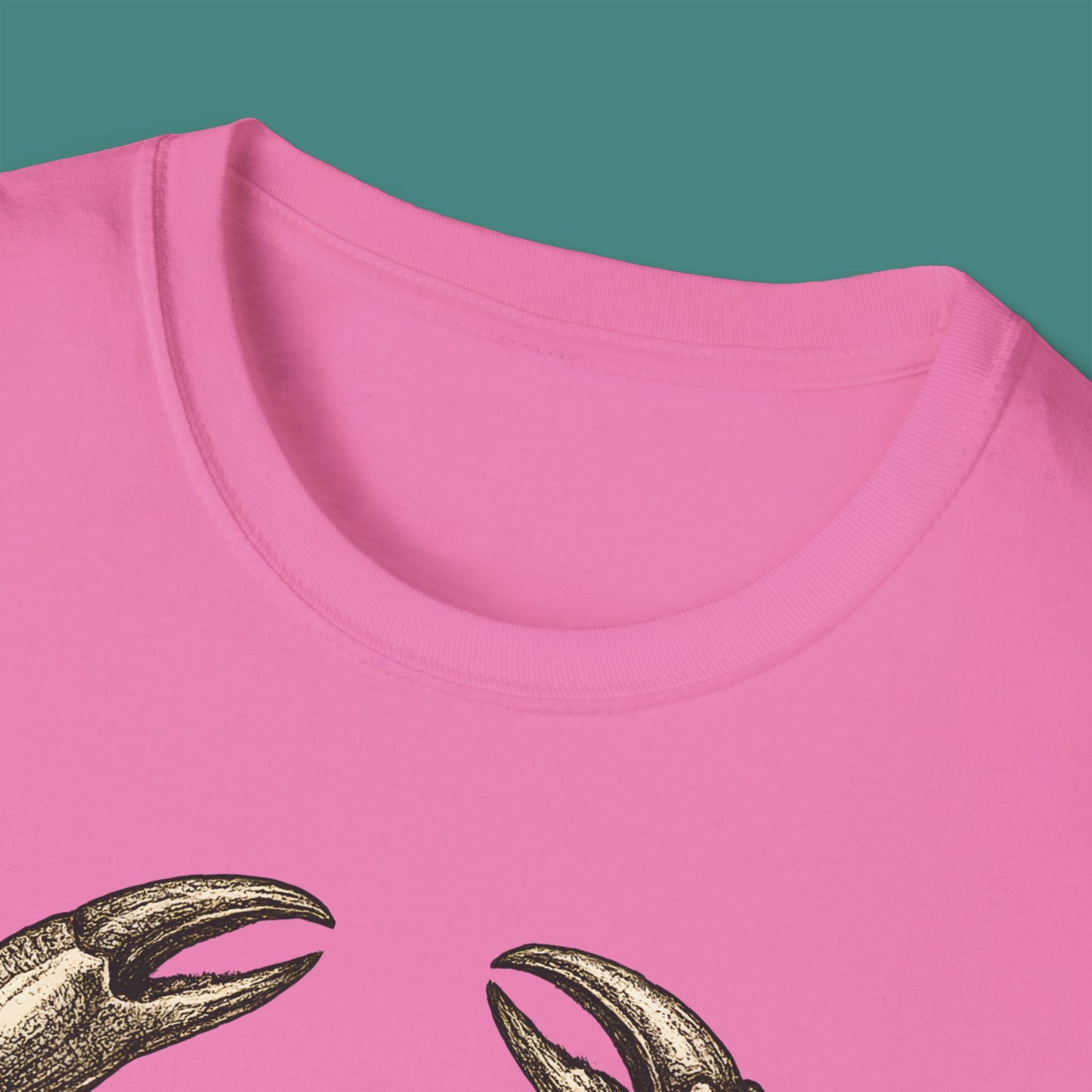 Vintage Etching Crab Unisex T-Shirt