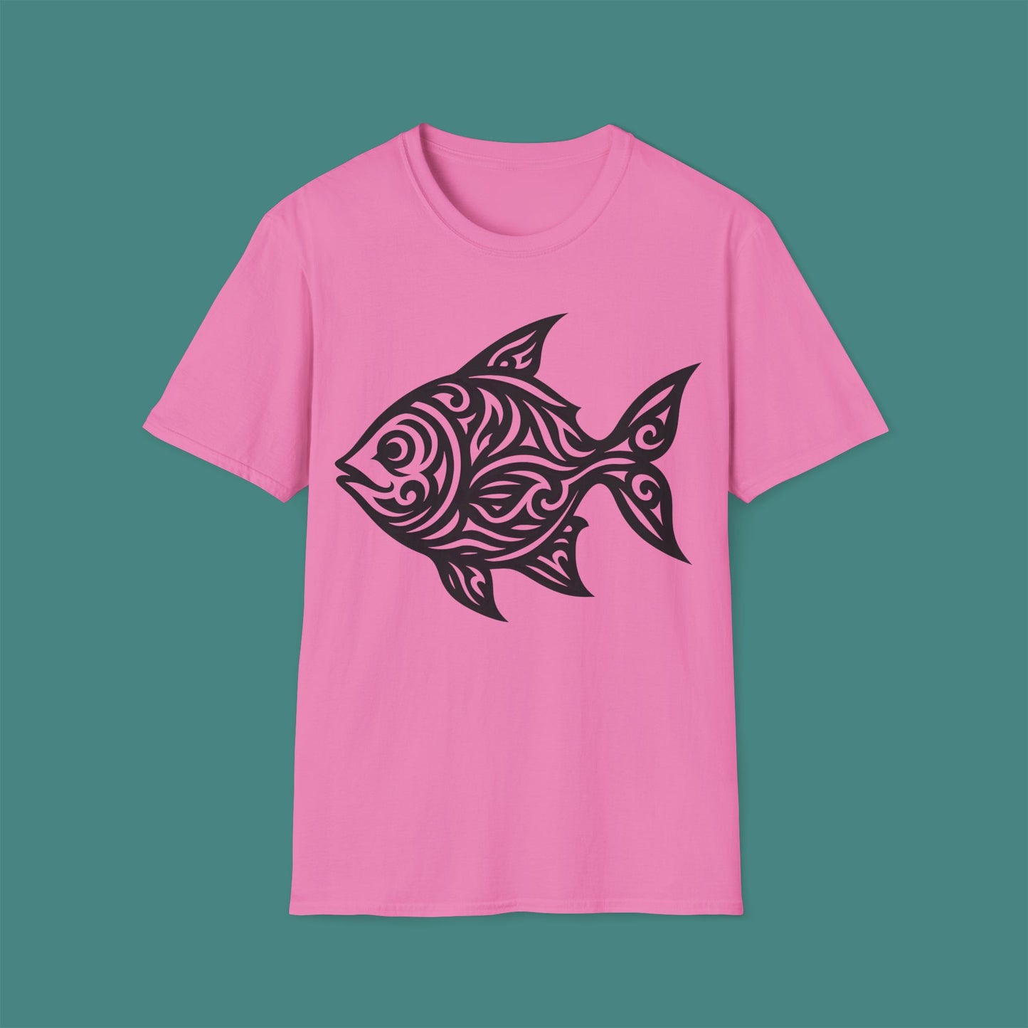 Tribal Tattoo Fish Unisex T-Shirt